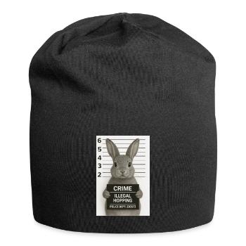 Criminal Rabbit - Jersey Beanie - black - Front