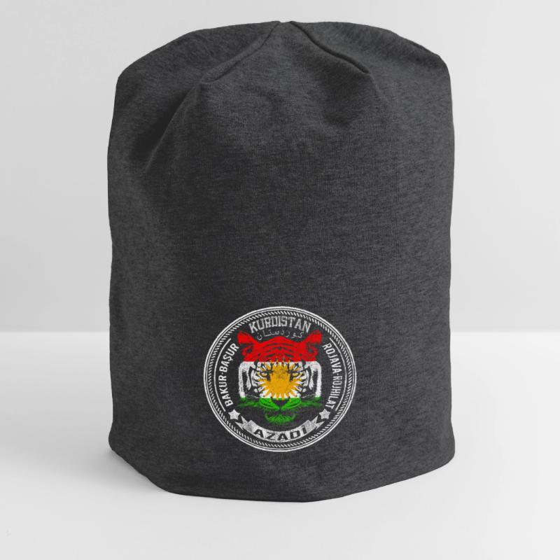 Drapeau du Kurdistan Bakur Bashur Rojava Rojhlt Newroz Bonnet en jersey