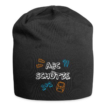 ABC Shooter School Débutants Satchel Élèves 1ère Année - Bonnet en jersey - noir - Devant