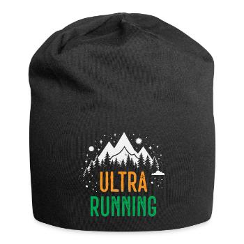 Ultra Running - Jersey Beanie - black - Front