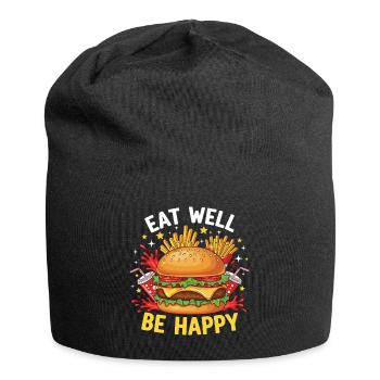 Hamburg burgers - Jersey Beanie - black - Front