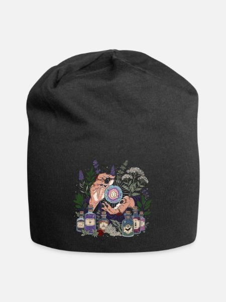 Mystische Weissagung - Jersey-Beanie - Schwarz