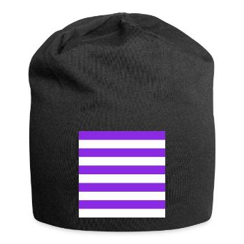 The Stripes - Jersey-Beanie - Schwarz - Vorne