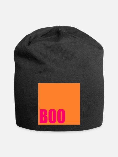 Halloween Sprüche - Jersey-Beanie - Schwarz