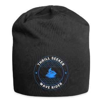 Abenteuerliebhaber Wellenreiter - Jersey-Beanie - Schwarz - Vorne