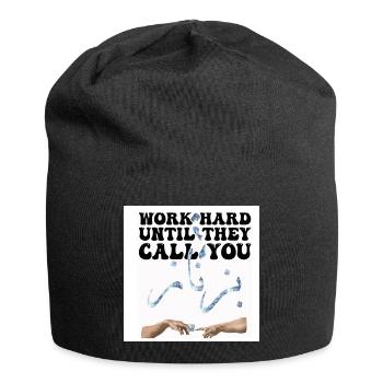 Motivation Work Money - Jersey Beanie - black - Front