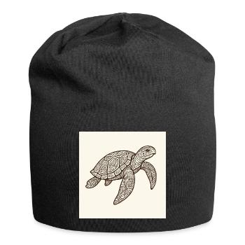 Baie des Tortues - Bonnet en jersey - noir - Devant