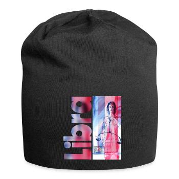 Zodiac sign Libra - Jersey Beanie - black - Front