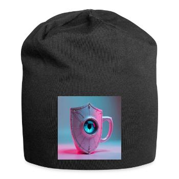 Bouclier Thermique Romain - Bonnet en jersey - noir - Devant