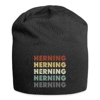 Herning - Denmark - Denmark - Scandinavia - Jersey Beanie - black - Front