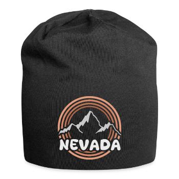 Cadeau pour le Nevada - Bonnet en jersey - noir - Devant