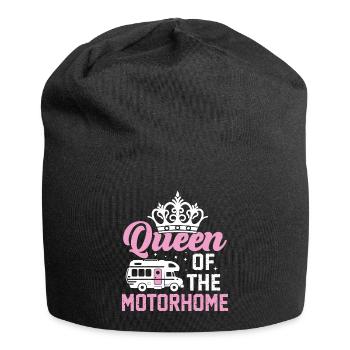 queen of the motorhome - Jersey Beanie - black - Front