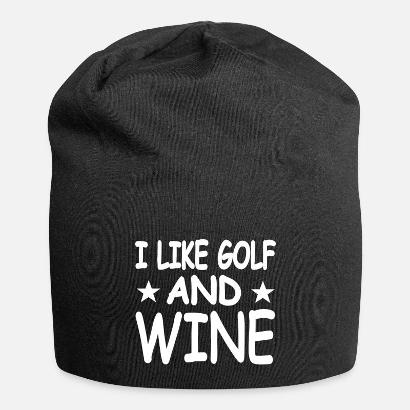 golfe - Bonnet en jersey - noir