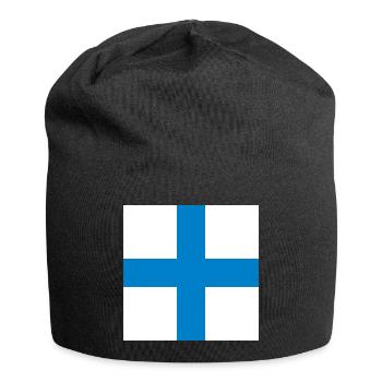 Stop_Your_Intentions_Flag - Jersey Beanie - black - Front