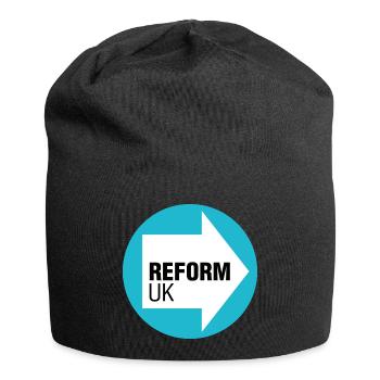 Reform UK Logo - Bonnet en jersey - noir - Devant