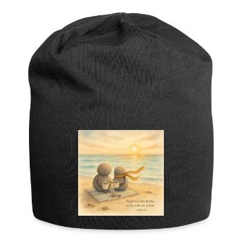 Sea Breeze Coffee Companions - Jersey Beanie - black - Front