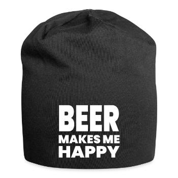 Bière - Bonnet en jersey - noir - Devant