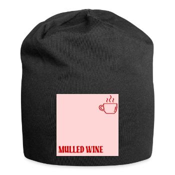 Chope à vin chaud - Bonnet en jersey - noir - Devant