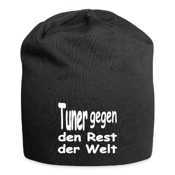 Tuner - Jersey-Beanie - Schwarz - Vorne