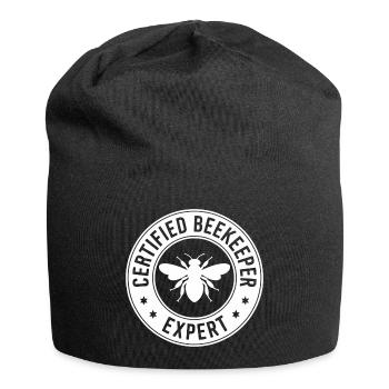 Beekeeper Beekeeper Beekeeper Beekeeping Gift - Jersey Beanie - black - Front