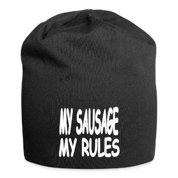 Wurst - Jersey-Beanie - Schwarz - Vorne