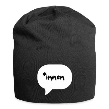 *inside - Jersey Beanie - black - Front