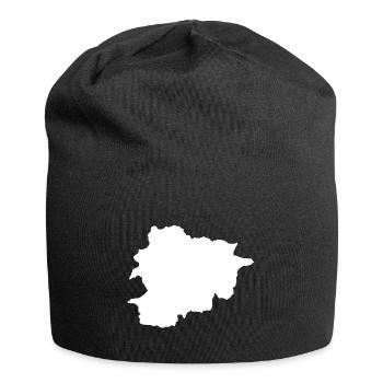 Andorra Kontur Silhouette - Jersey-Beanie - Schwarz - Vorne