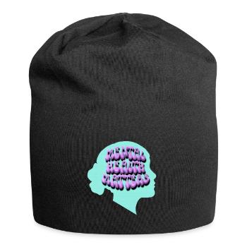 Mental Health Matters Pop Art - Bonnet en jersey - noir - Devant