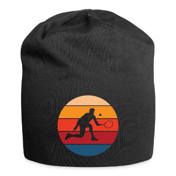tennis - Jersey Beanie - black - Front