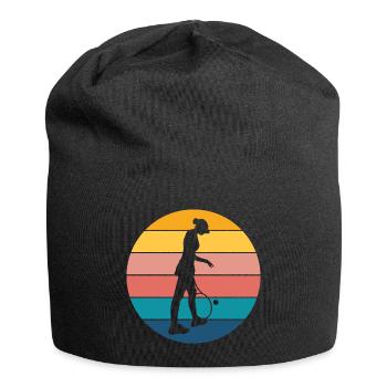 tennis - Bonnet en jersey - noir - Devant