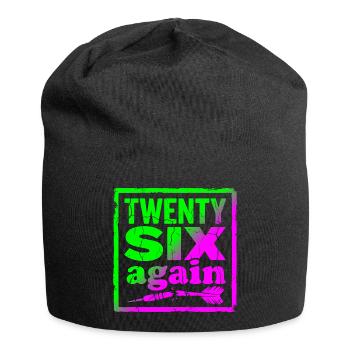 Maillot ou coupe de fléchettes 26 points manqué - Bonnet en jersey - noir - Devant