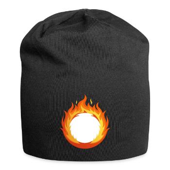 Anneau de feu - Bonnet en jersey - noir - Devant