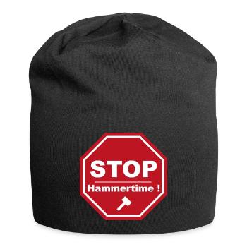 stop hammertime - Bonnet en jersey - noir - Devant