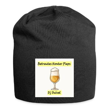 Boissons Pieps au comptoir - Bonnet en jersey - noir - Devant