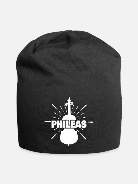 Geschenk für Phileas - Jersey-Beanie - Schwarz