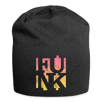 Funk Vintage - Bonnet en jersey - noir - Devant