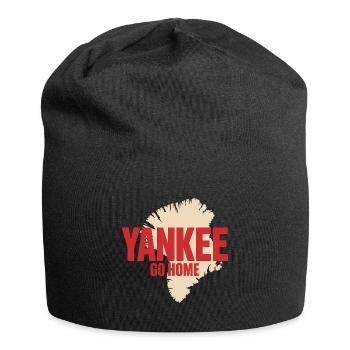 Yankee go Home - Greenland / Grønland  - Jersey Beanie - black - Front