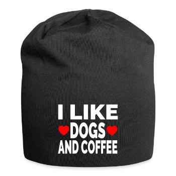 canine - Bonnet en jersey - noir - Devant