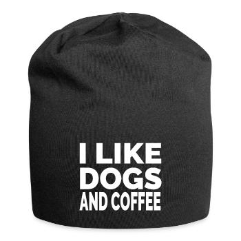 canine - Bonnet en jersey - noir - Devant