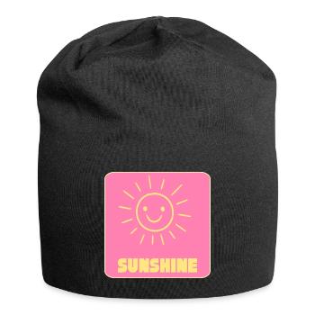 Soleil - Bonnet en jersey - noir - Devant