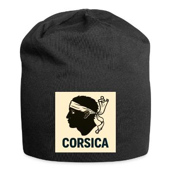 Corsican souvenirs - Jersey Beanie - black - Front