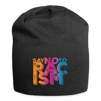 Say No to Racism - Jersey Beanie - black - Front