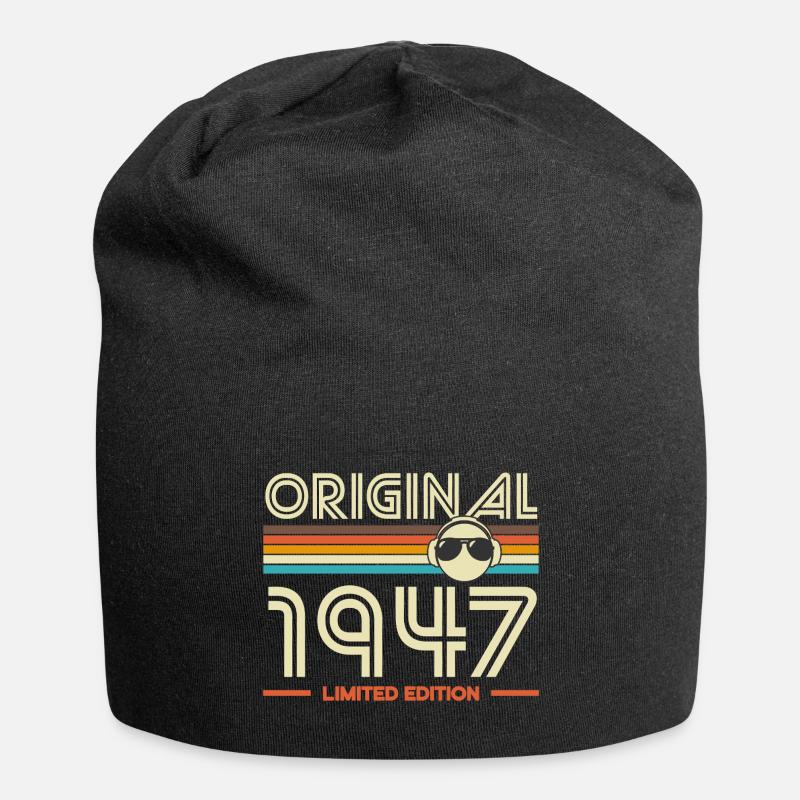 Original 1947 Vintage Retro Tee - Bonnet en jersey - noir