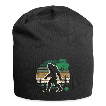 Big Foot St. Patricks Day - Jersey-Beanie - Schwarz - Vorne