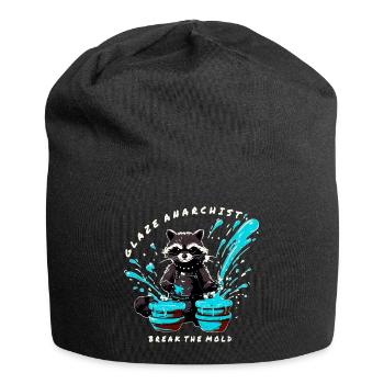 Glaze Anarchist Raccoon - Break the Mold - Jersey Beanie - black - Front