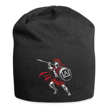 Spartan Spear Attack Mascot Spartan Spear - Jersey Beanie - black - Front