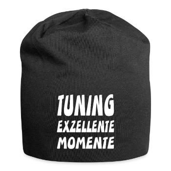 Tuning - Jersey-Beanie - Schwarz - Vorne
