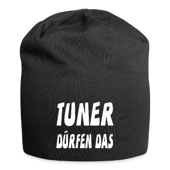 Tuner - Jersey-Beanie - Schwarz - Vorne