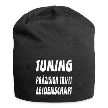 Tuning - Jersey-Beanie - Schwarz - Vorne
