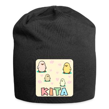 KITA KLEINKINDER KÜKEN - Jersey-Beanie - Schwarz - Vorne
